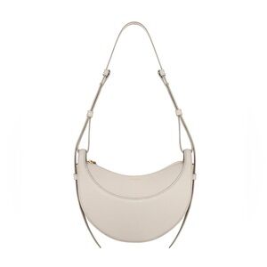 Polène - Number 10 Bag in Textured Chalk